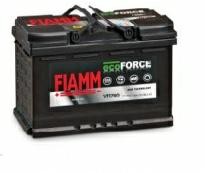 Аккумулятор 6ст - 80 (Fiamm) серия Ecoforce AGM  - oп